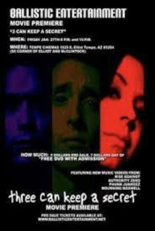 Movie poster for Three Can Keep a Secret (2006)