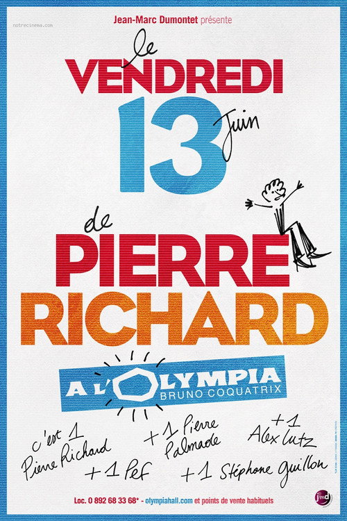 Movie poster for Le Vendredi 13 de Pierre Richard (2014)