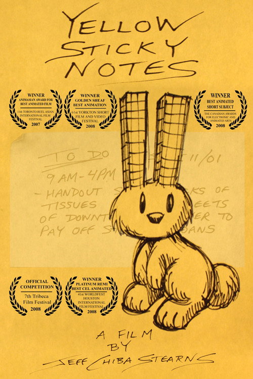 Movie poster for Yellow Sticky Notes (2007)