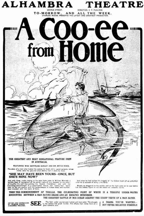 Movie poster for A Coo-ee from Home (1918)
