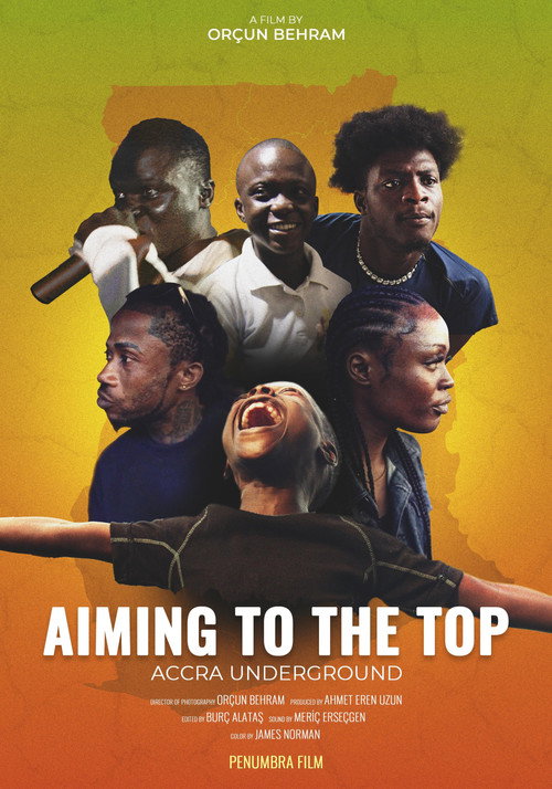 Movie poster for Aiming to the Top - Accra Underground (2025)
