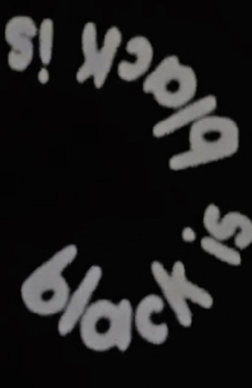Movie poster for Black Is (1965)