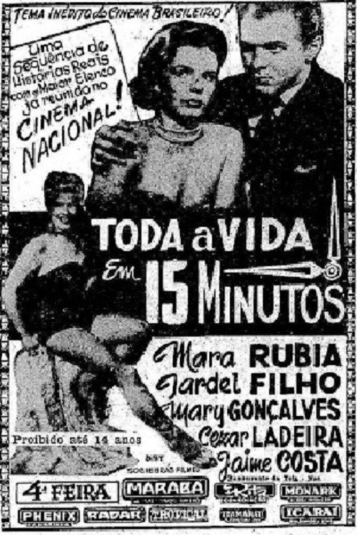 Movie poster for Toda a Vida em 15 Minutos (1954)