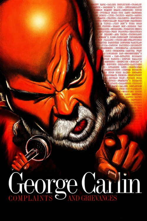 Movie poster for George Carlin: Complaints & Grievances (2001)