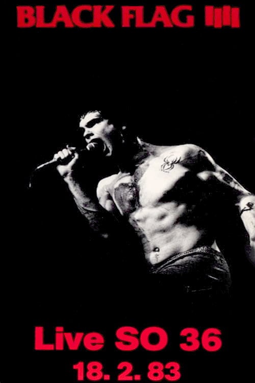 Movie poster for BLACK FLAG Live in Berlin (1983)