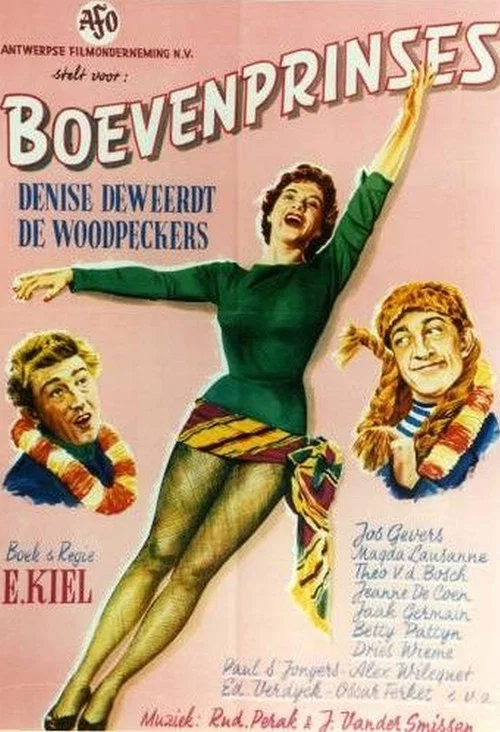 Movie poster for Villain princess (1956)