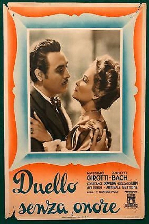 Movie poster for Duel Without Honor (1950)