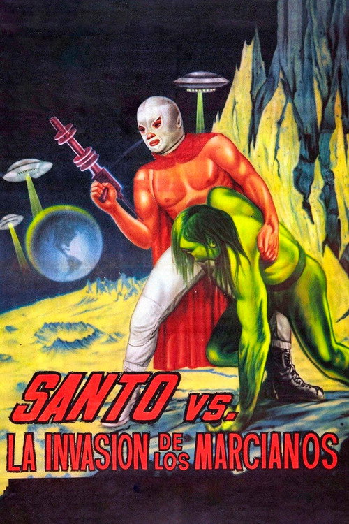 Movie poster for Santo vs. the Martian Invasion (1967)