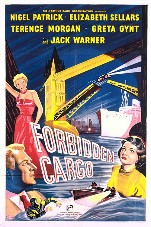 Movie poster for Forbidden Cargo (1954)
