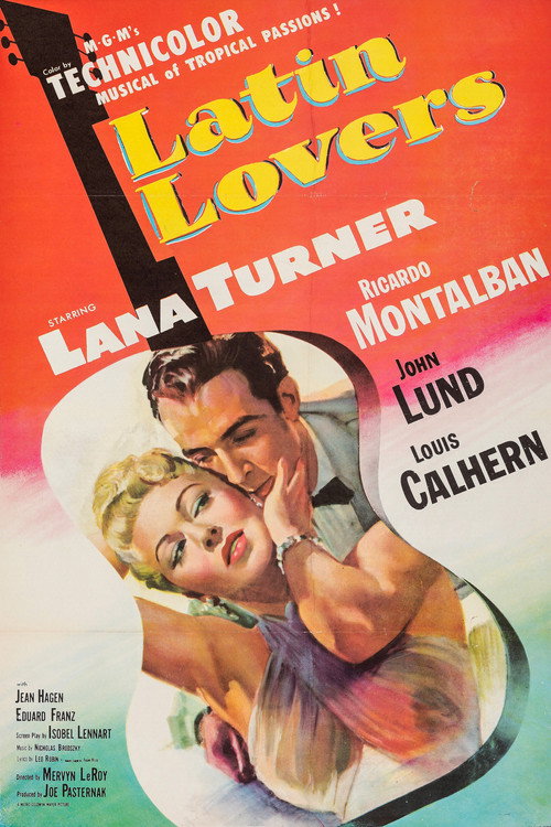 Movie poster for Latin Lovers (1953)
