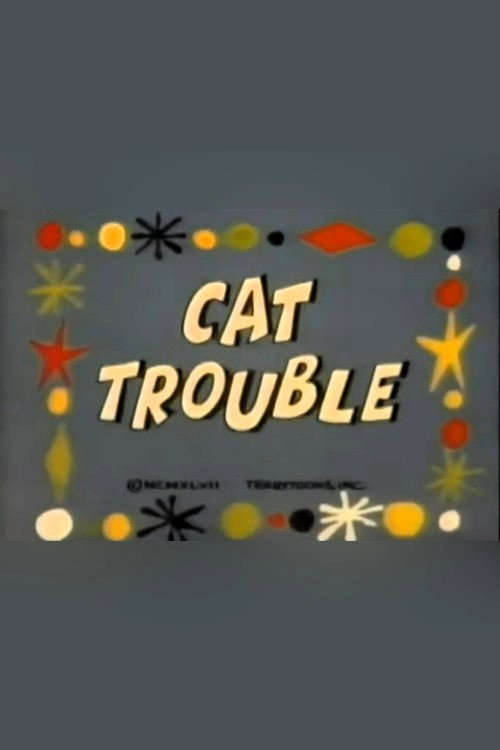 Movie poster for Cat Trouble (1947)