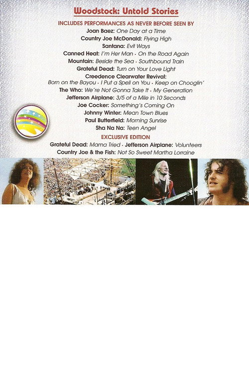 Movie poster for Woodstock: Untold Stories (2009)