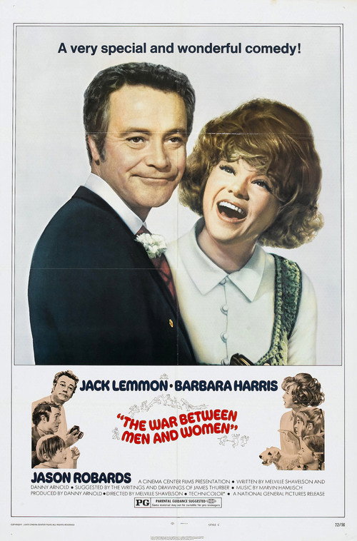 Movie poster for The War Between Men and Women (1972)