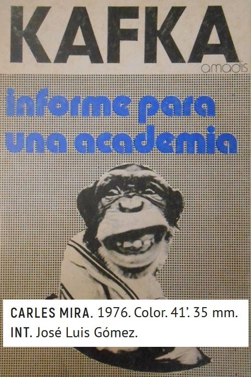 Movie poster for A Report to an Academy (1976)