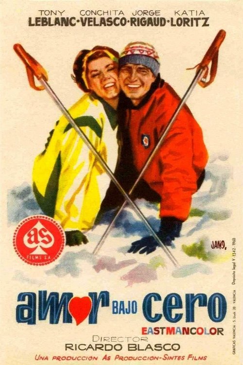 Movie poster for Amor bajo cero (1960)