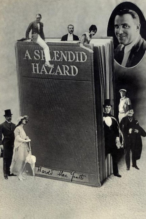 Movie poster for A Splendid Hazard (1920)