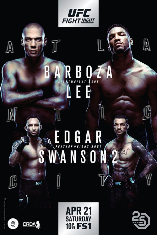 Movie poster for UFC Fight Night 128: Barboza vs. Lee (2018)