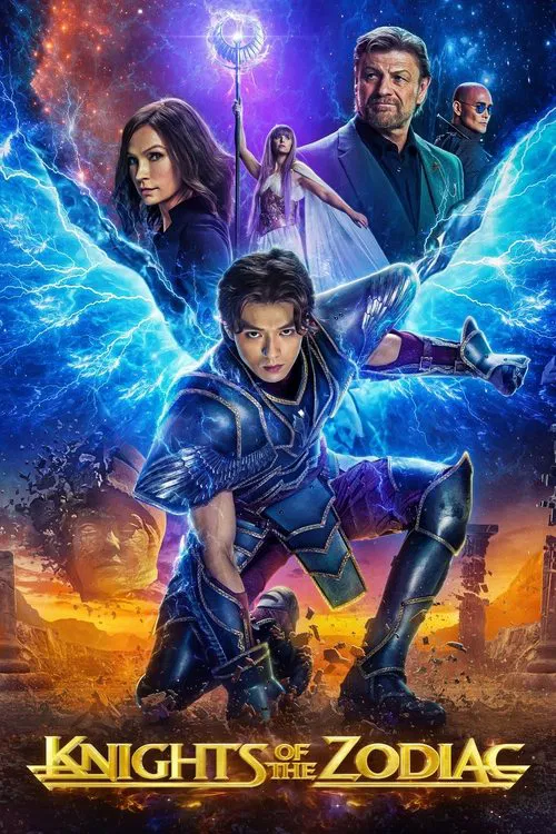 Movie poster for Knights of the Zodiac (2023)