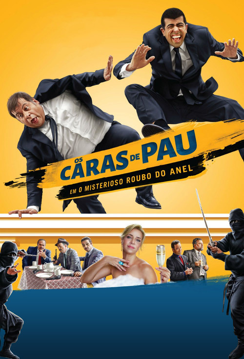 Movie poster for Os Caras de Pau em O Misterioso Roubo do Anel (2014)