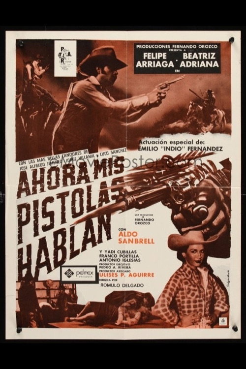 Movie poster for Ahora mis pistolas hablan (1986)