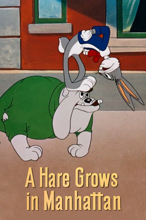 Movie poster for A Hare Grows in Manhattan (1947)
