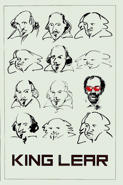Movie poster for King Lear (1988)