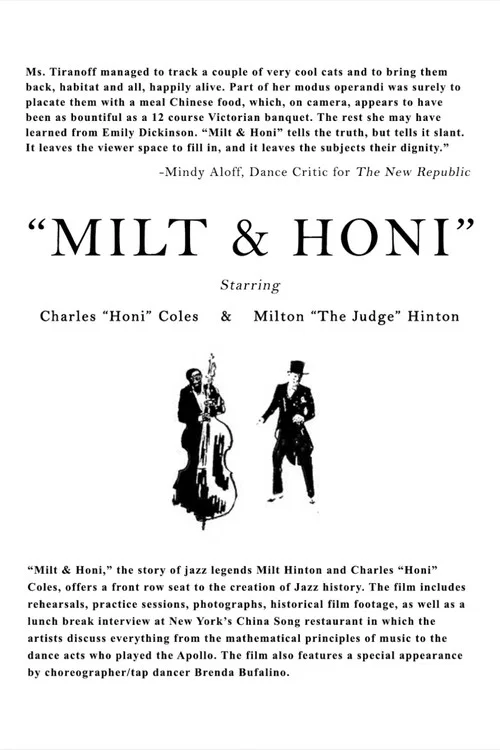 Movie poster for Milt & Honi