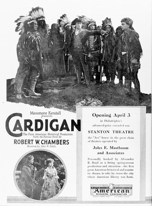 Movie poster for Cardigan (1922)
