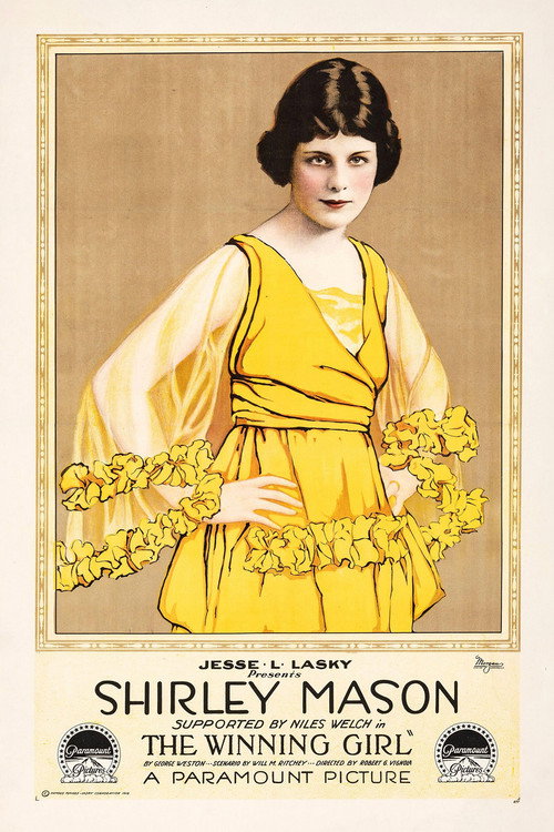 Movie poster for The Winning Girl (1919)