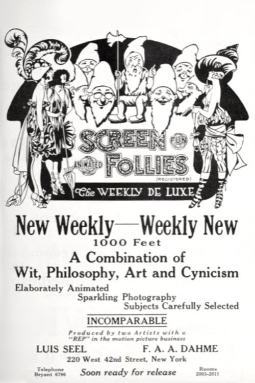 Movie poster for Screen Follies No. 2 (1920)