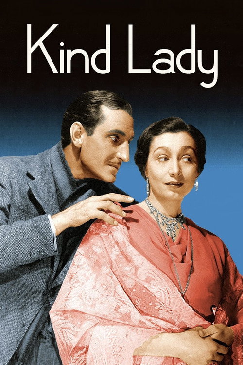 Movie poster for Kind Lady (1935)