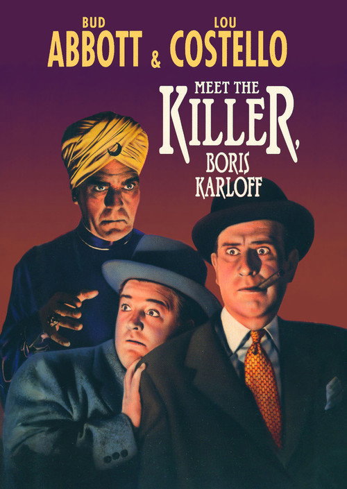 Movie poster for Bud Abbott and Lou Costello Meet the Killer, Boris Karloff (1949)