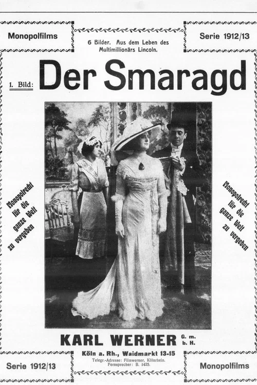 Movie poster for Der Smaragd (1912)