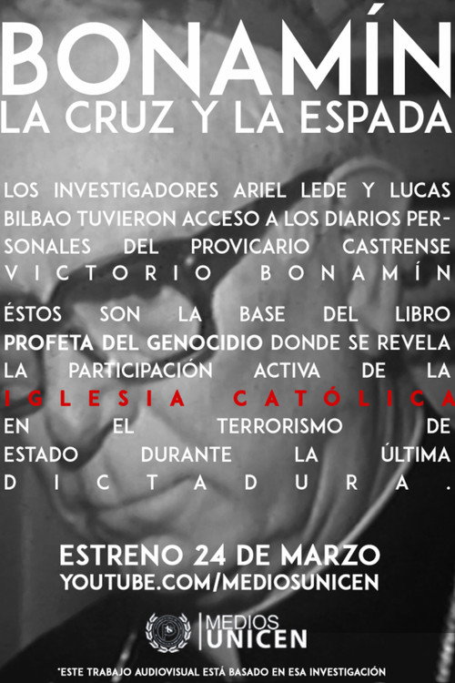Movie poster for Bonamín the Cross and the Sword (2017)