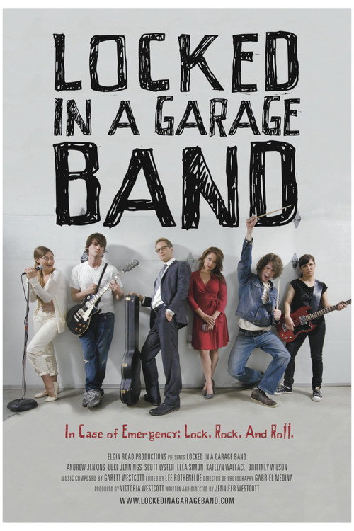 Movie poster for Locked in a Garage Band (2012)