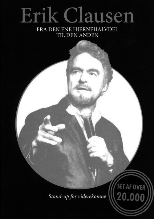 Movie poster for Erik Clausen - Fra den ene hjernehalvdel til den anden (2013)