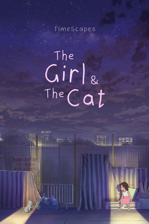 Movie poster for The Girl & The Cat (2017)