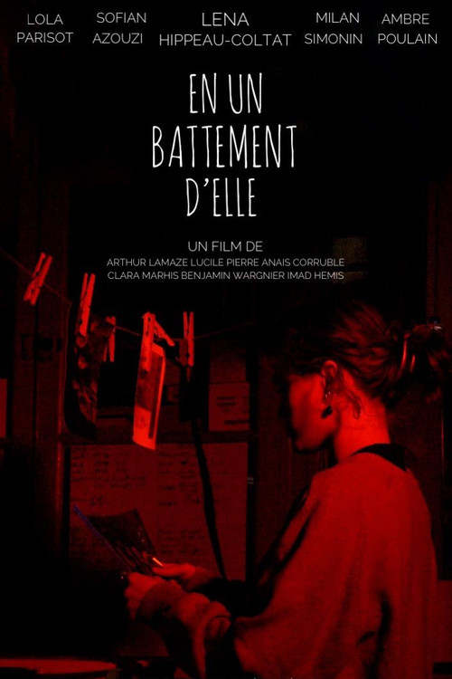 Movie poster for En un battement d'elle (2024)