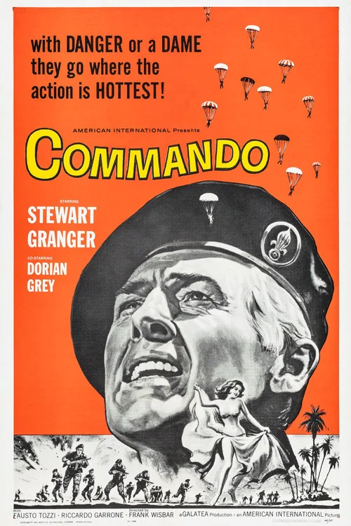 Movie poster for Commando (1962)