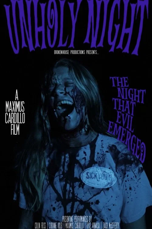 Movie poster for Unholy Night (2022)