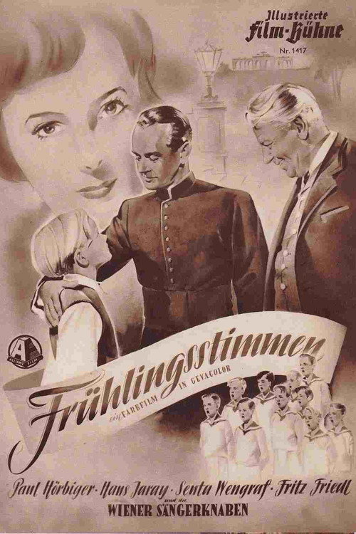 Movie poster for Frühlingsstimmen (1952)