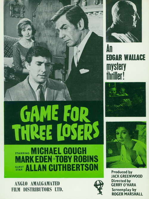 Movie poster for Game for Three Losers (1965)