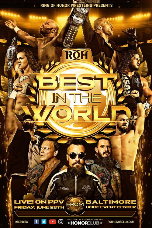 Movie poster for ROH: Best In The World (2019)