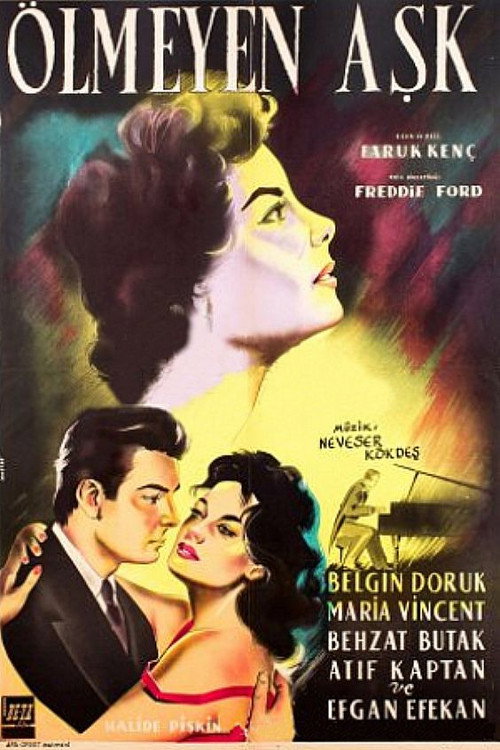 Movie poster for Ölmeyen Aşk (1959)