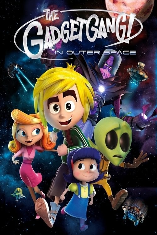 Movie poster for GadgetGang in Outer Space (2017)