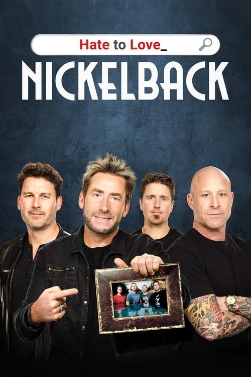 Movie poster for Hate to Love: Nickelback (2024)