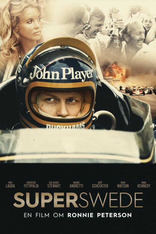 Movie poster for Superswede: A film about Ronnie Peterson (2017)