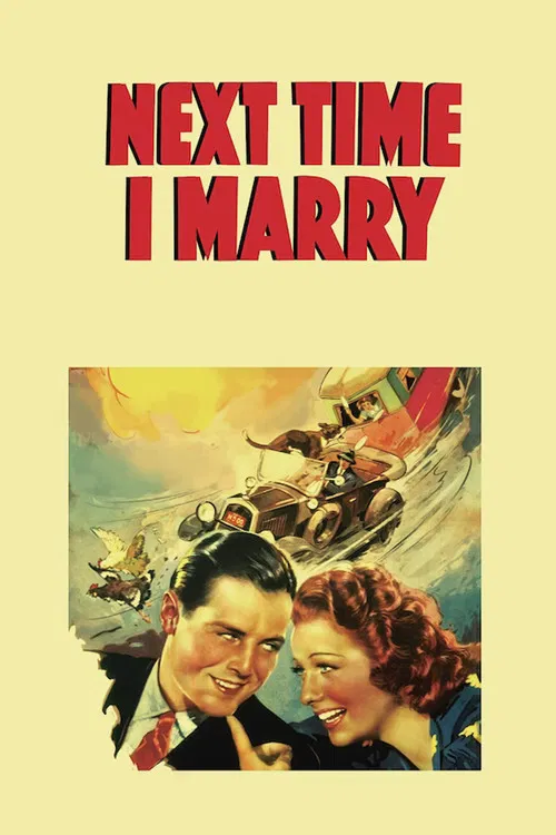 Movie poster for Next Time I Marry (1938)