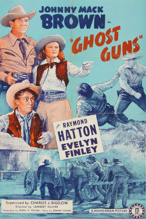 Movie poster for Ghost Guns (1944)