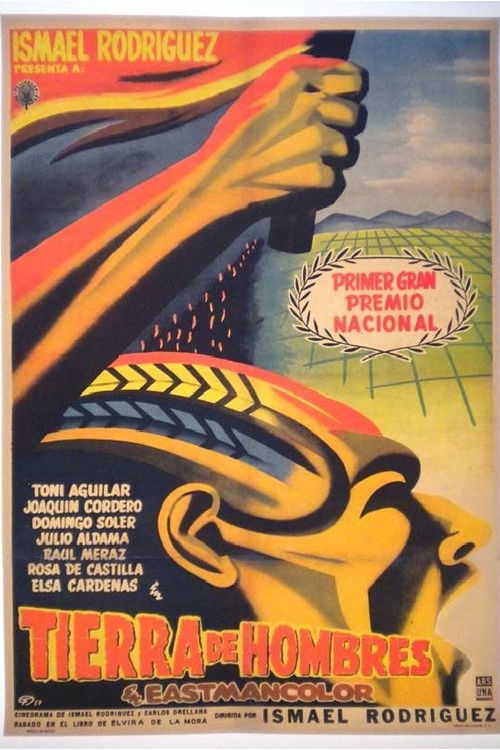 Movie poster for Land of Men (1958)